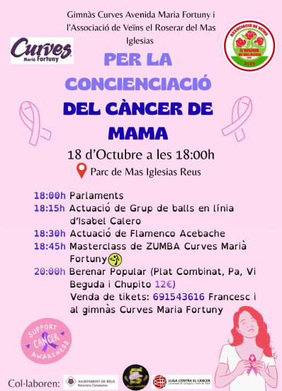 Actes per la conscienciació del càncer de mama