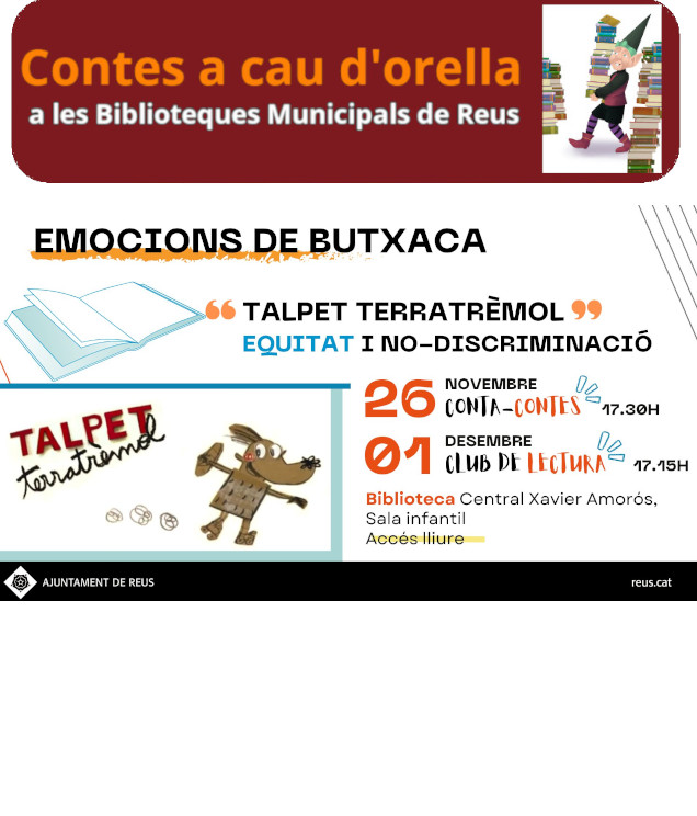 EMOCIONS DE BUTXACA. Conta-contes