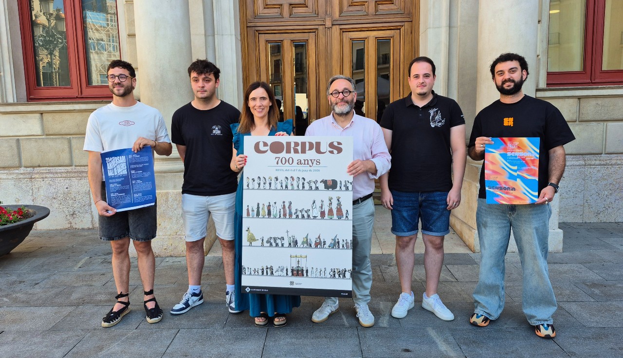 Reus presenta el programa de Corpus i la Festa Major de Sant Pere 2026
