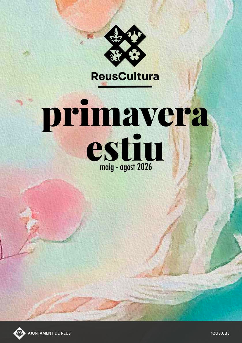 Llibret programació primavera-estiu ReusCultura 2026