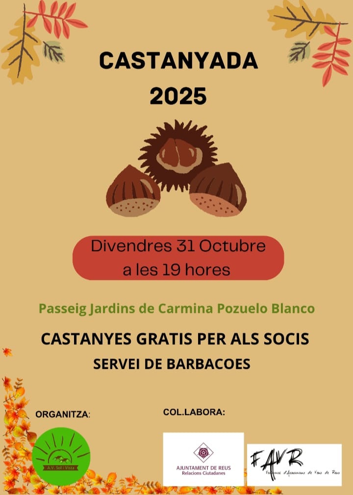 Castanyada al Barri Sol i Vista