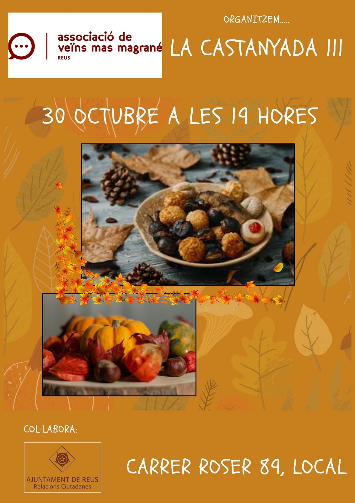 Castanyada Associació de Veïns Mas Magrané