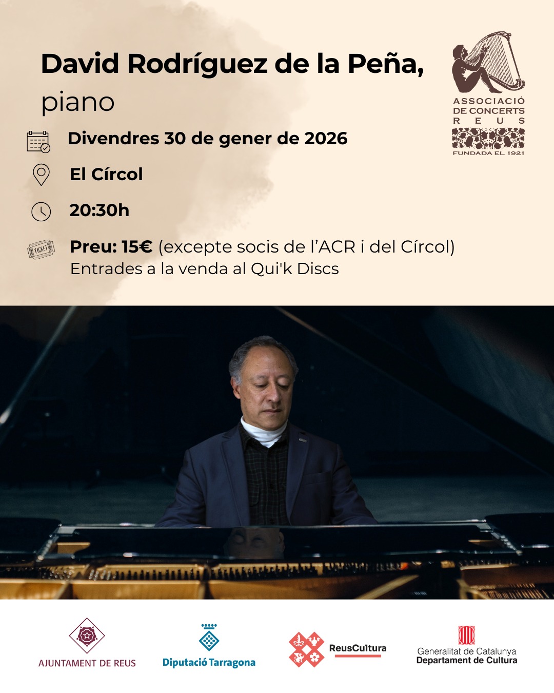 David Rodriguez de la Peña, piano