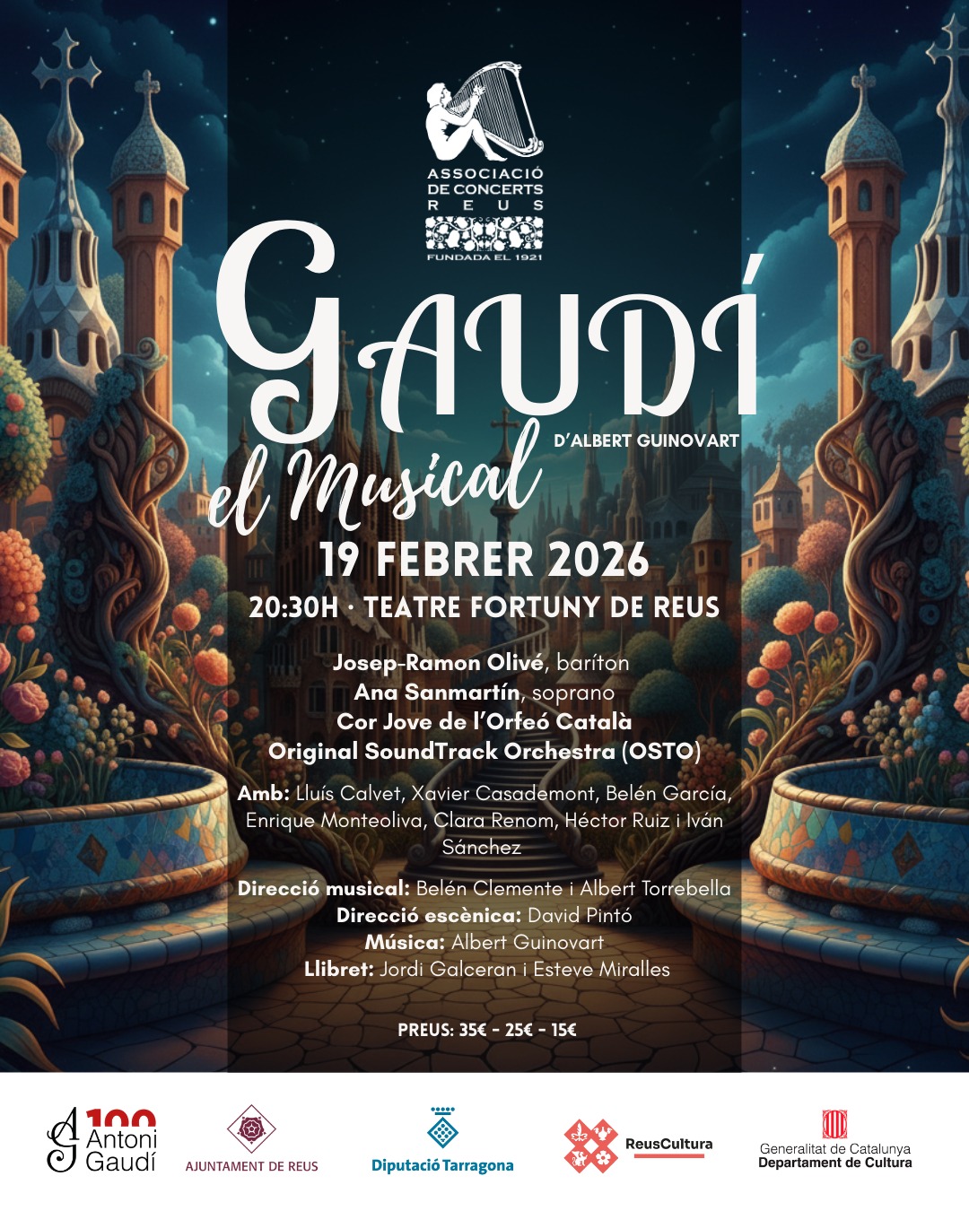 Gaudí, el Musical d'Albert Guinovart