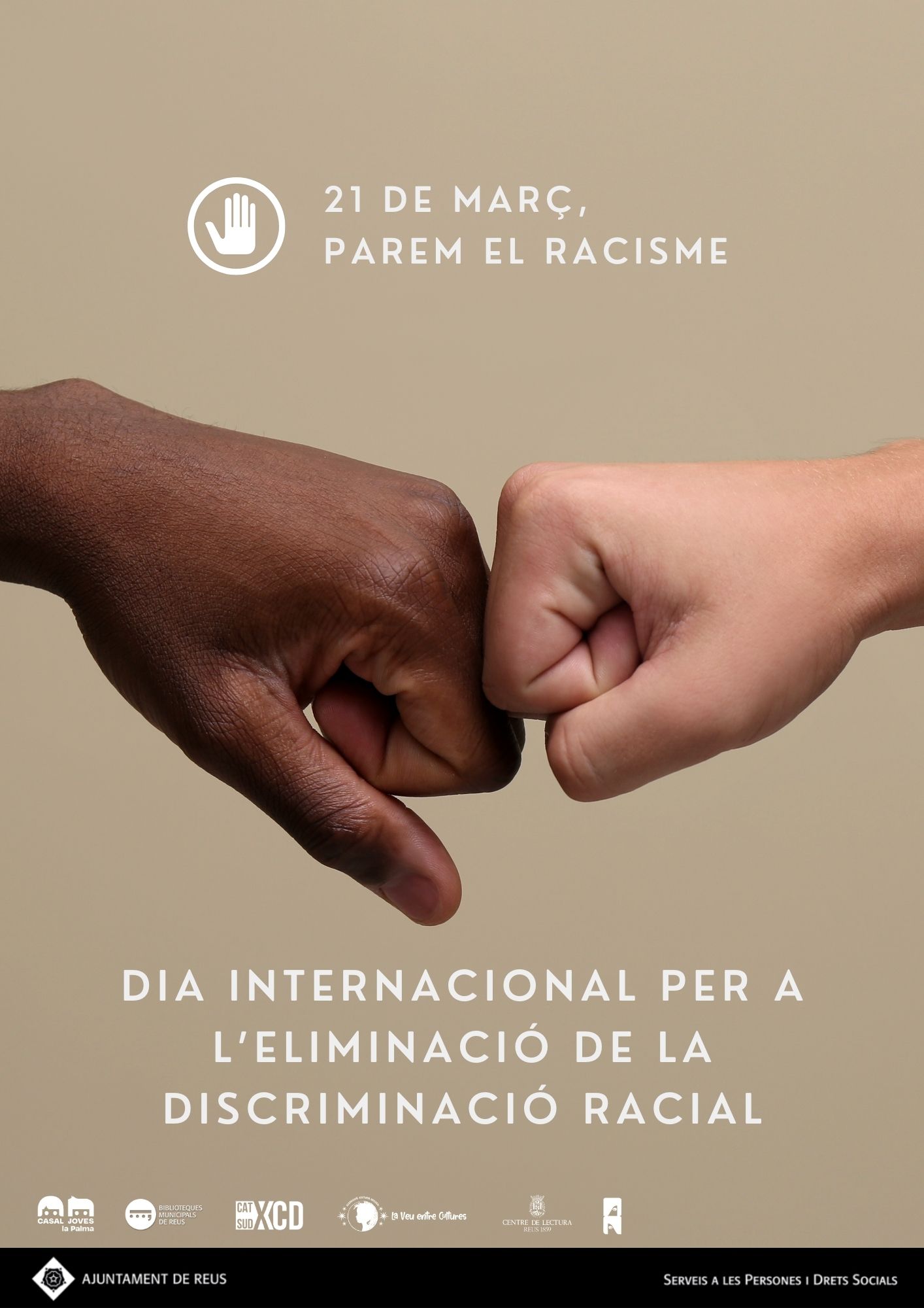 Activitats programades amb motiu del Dia Internacional per a l'Eliminació de la Discriminació Racial 