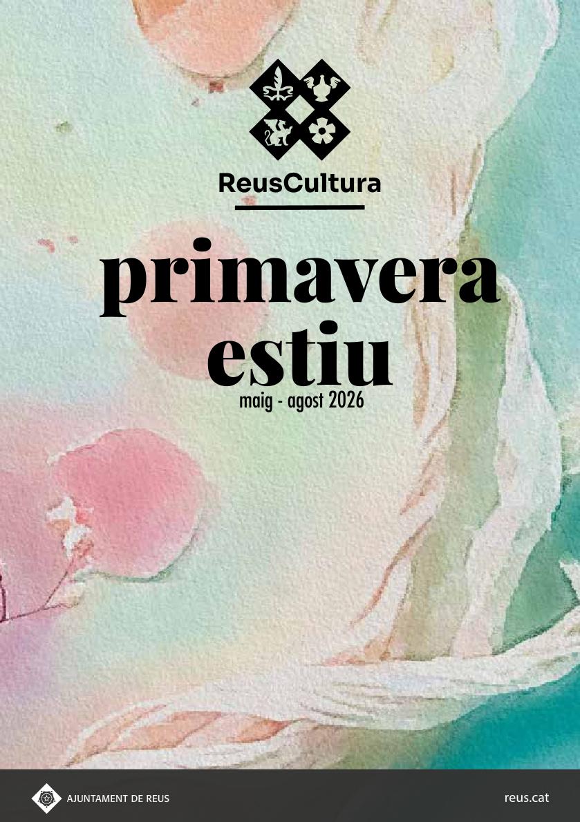 Llibret programació primavera-estiu ReusCultura 2026