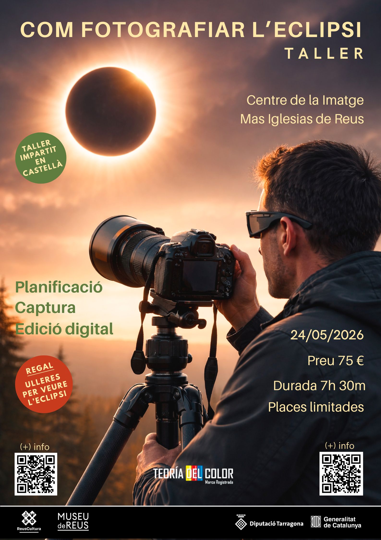 Taller: Com fotografiar l'eclipsi
