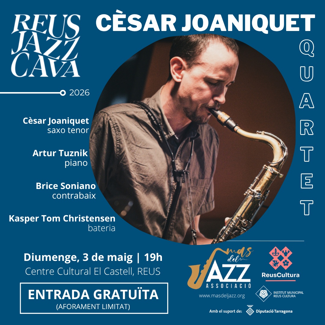 Reus Jazz Cava · Concert de Cèsar Joaniquet