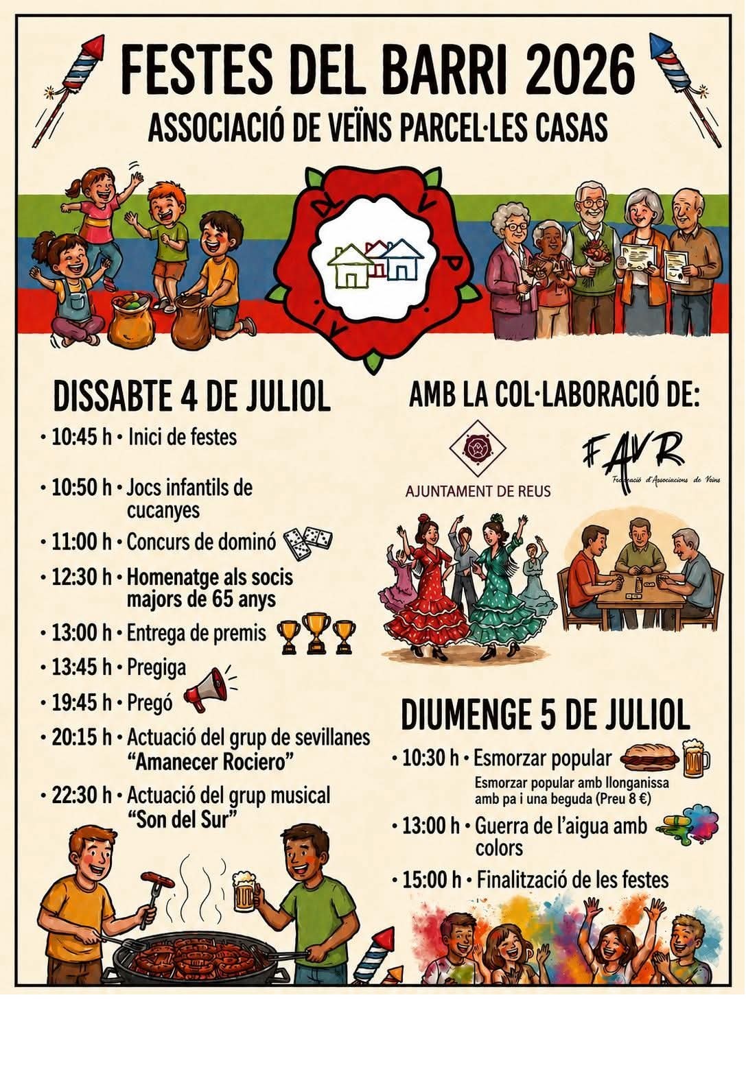 Festes del Barri Parcel.les Casas