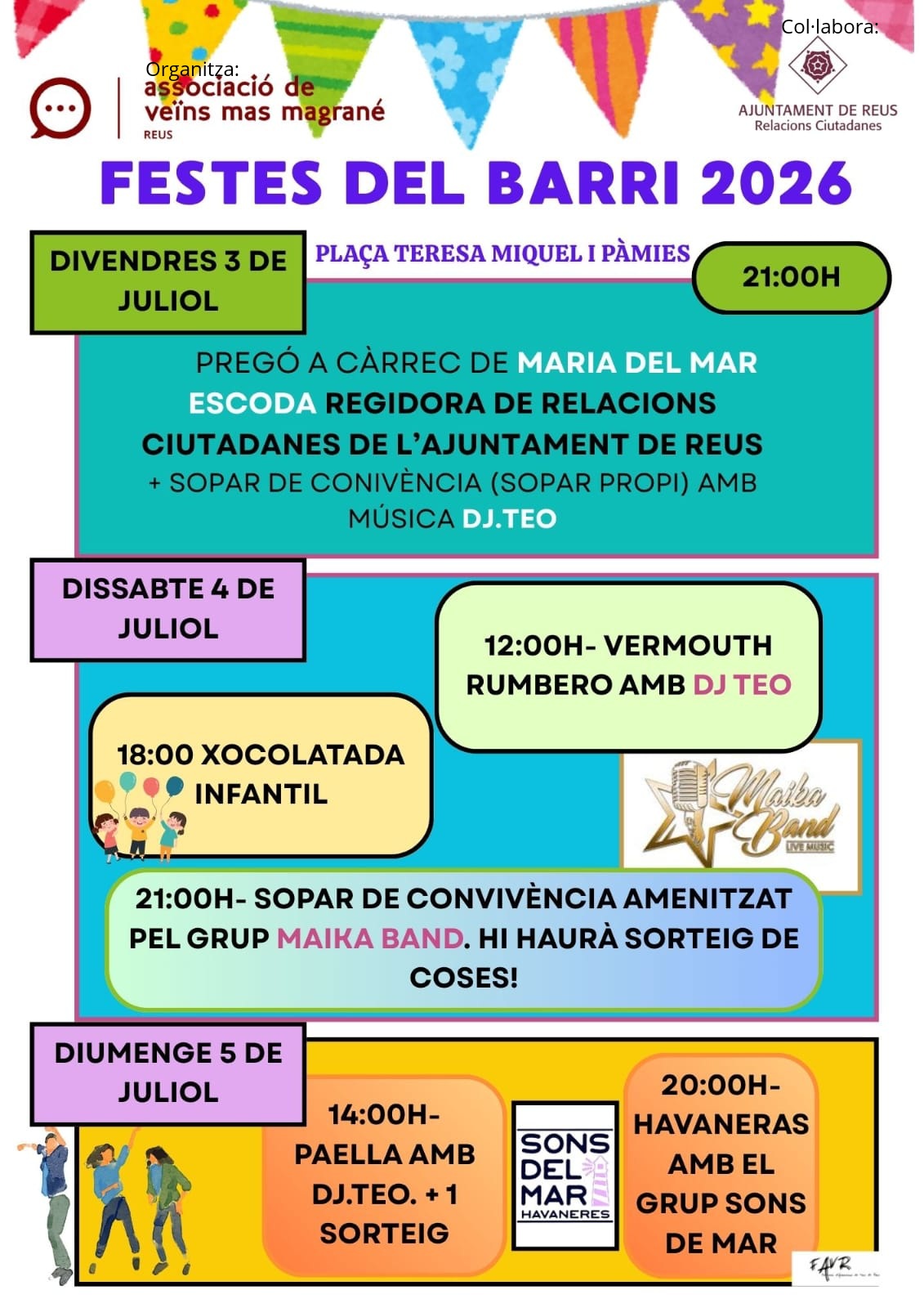 Festes de barri Mas Magrané