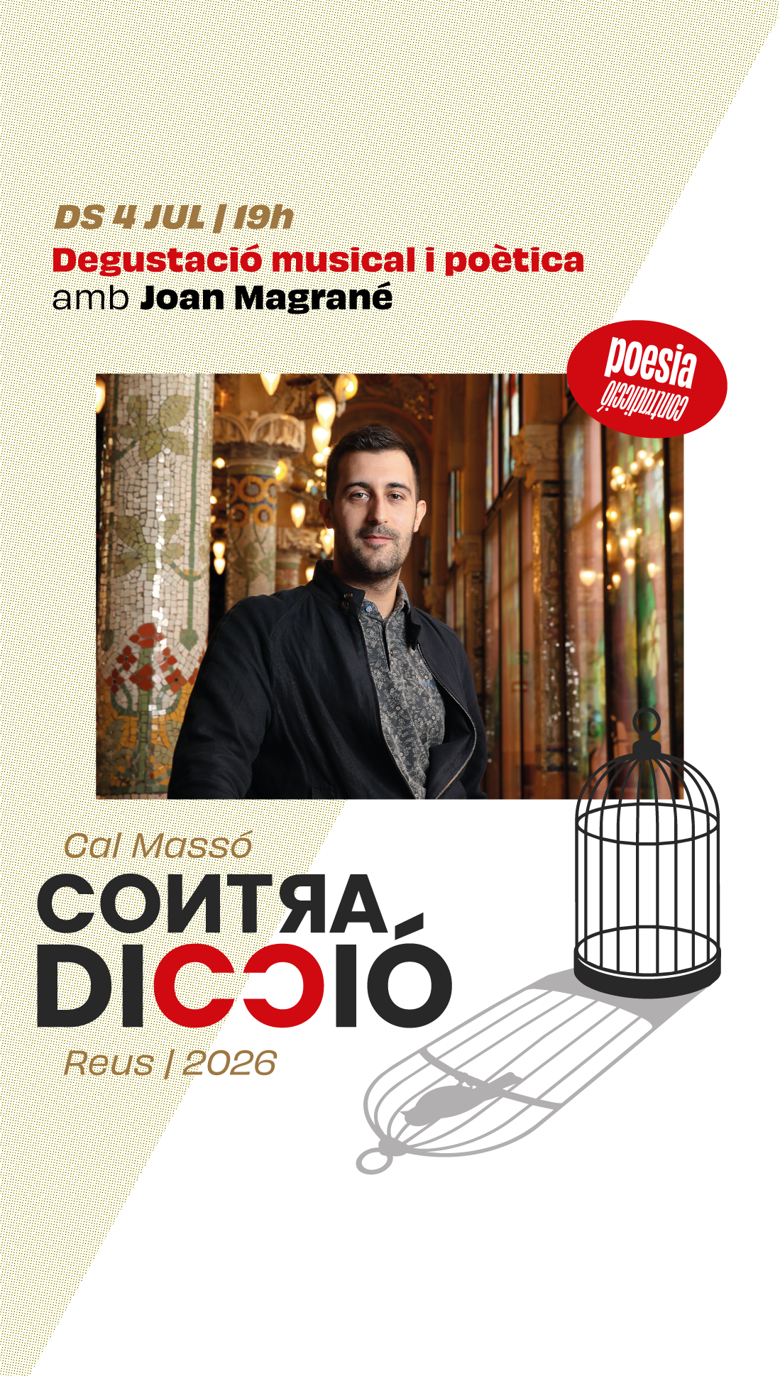 Degustació musical i poètica, amb Joan Magrané