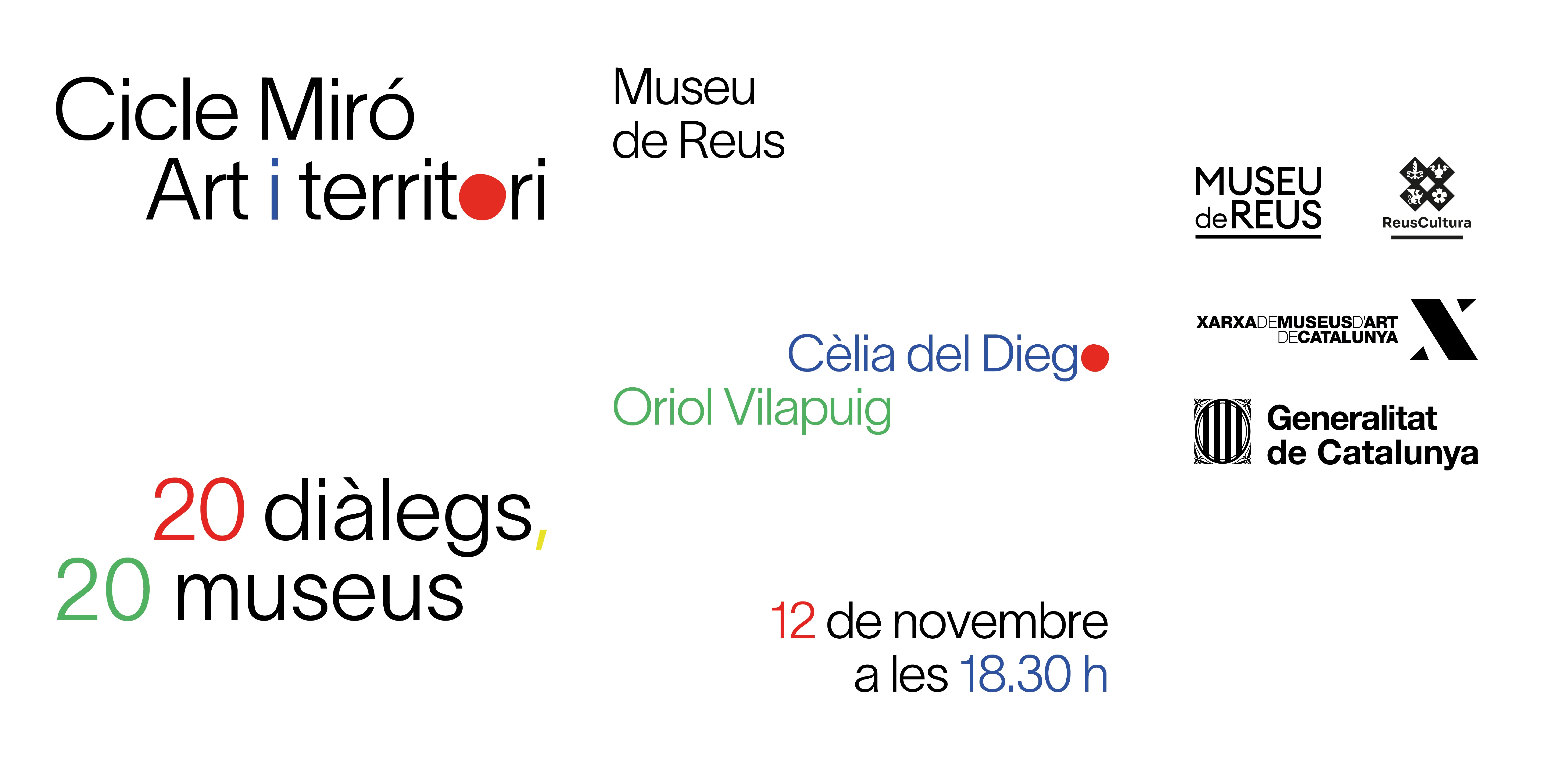 Cicle Miró Art i Territori. 20 diàlegs, 20 museus