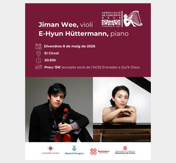 Concert de violí i piano