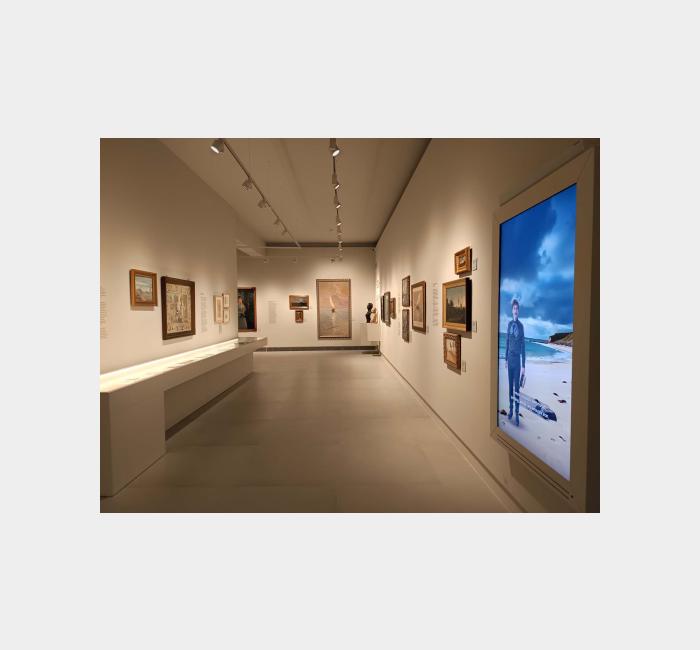 Visita guiada. Sala dels artistes