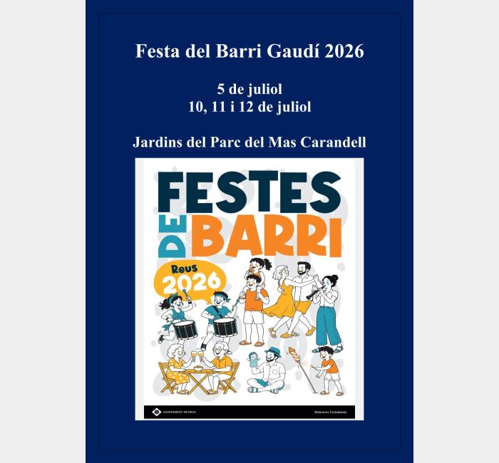 Festes del Barri Gaudí