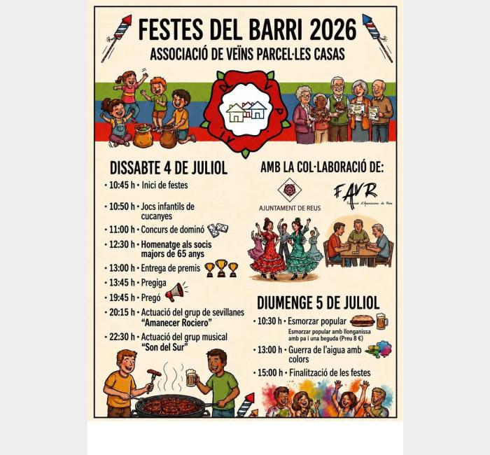 Festes del Barri Parcel.les Casas