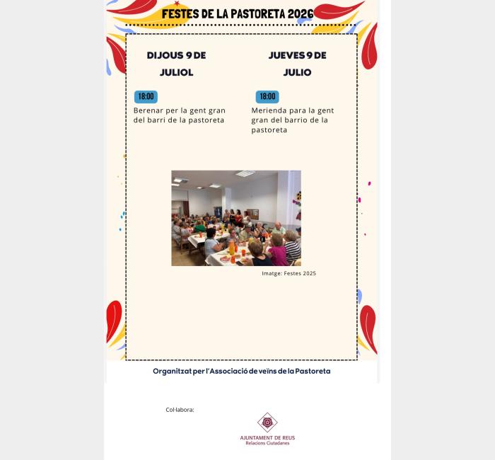 Festes del Barri La Pastoreta