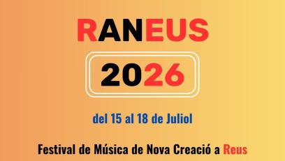 Cartell del festival de música de nova creació Contemporaneus